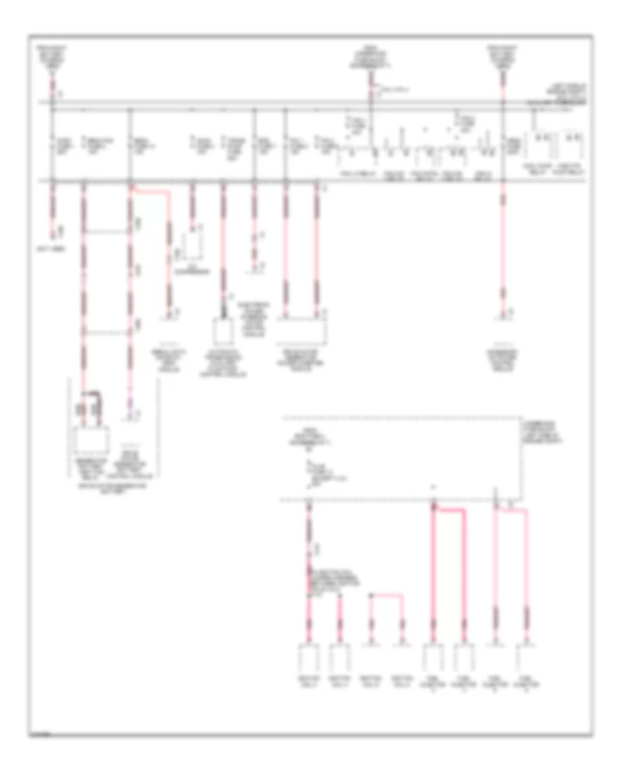 6.0L VIN G, Power Distribution Wiring Diagram (7 of 7) for GMC Cab  Chassis Sierra 3500 HD 2011
