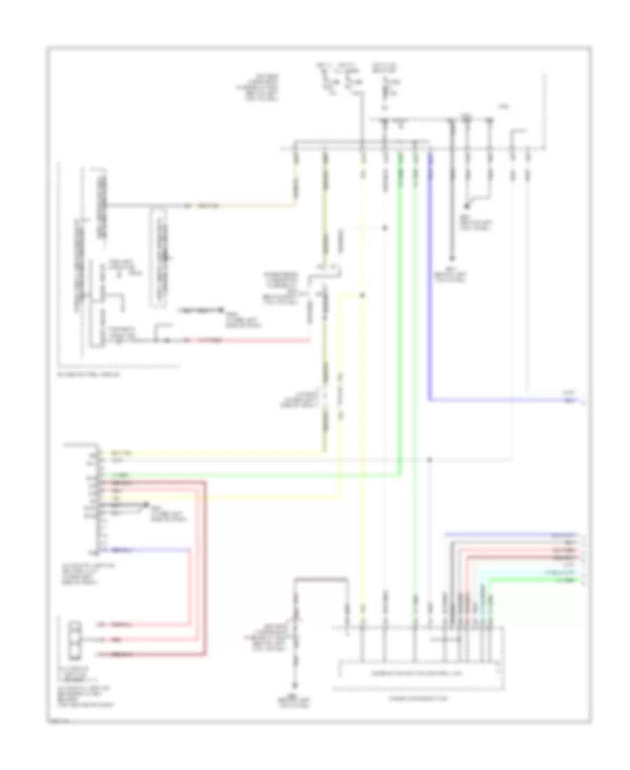 Электросхема фар, Совершая поездку без по DRL (1 из 2) для Honda Odyssey LX 2008