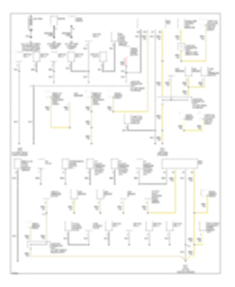 Электросхема подключение массы заземления (1 из 4) для Honda Accord DX 2004