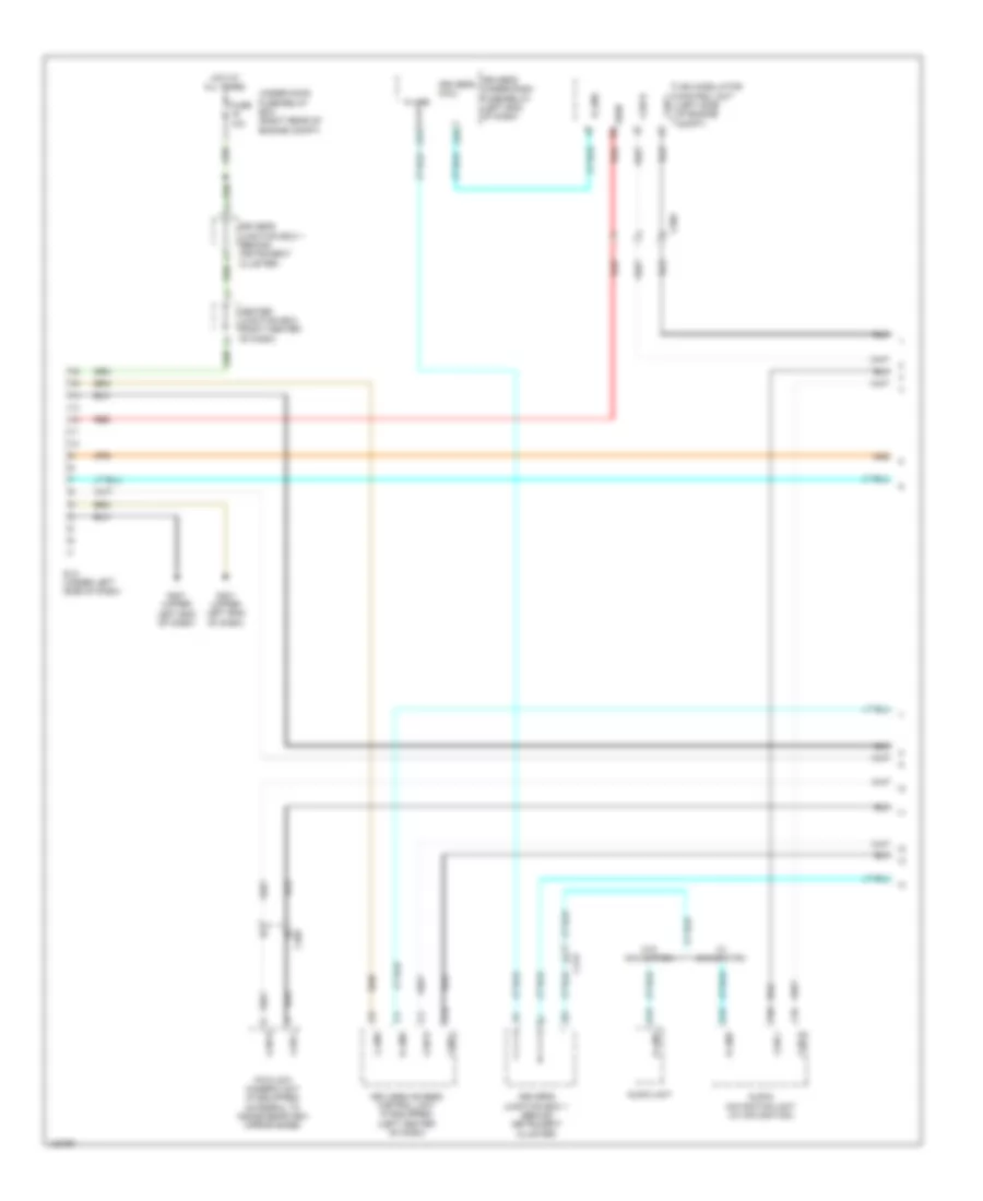схема соединителя канала связи (1 из 2) для Honda Odyssey LX 2014