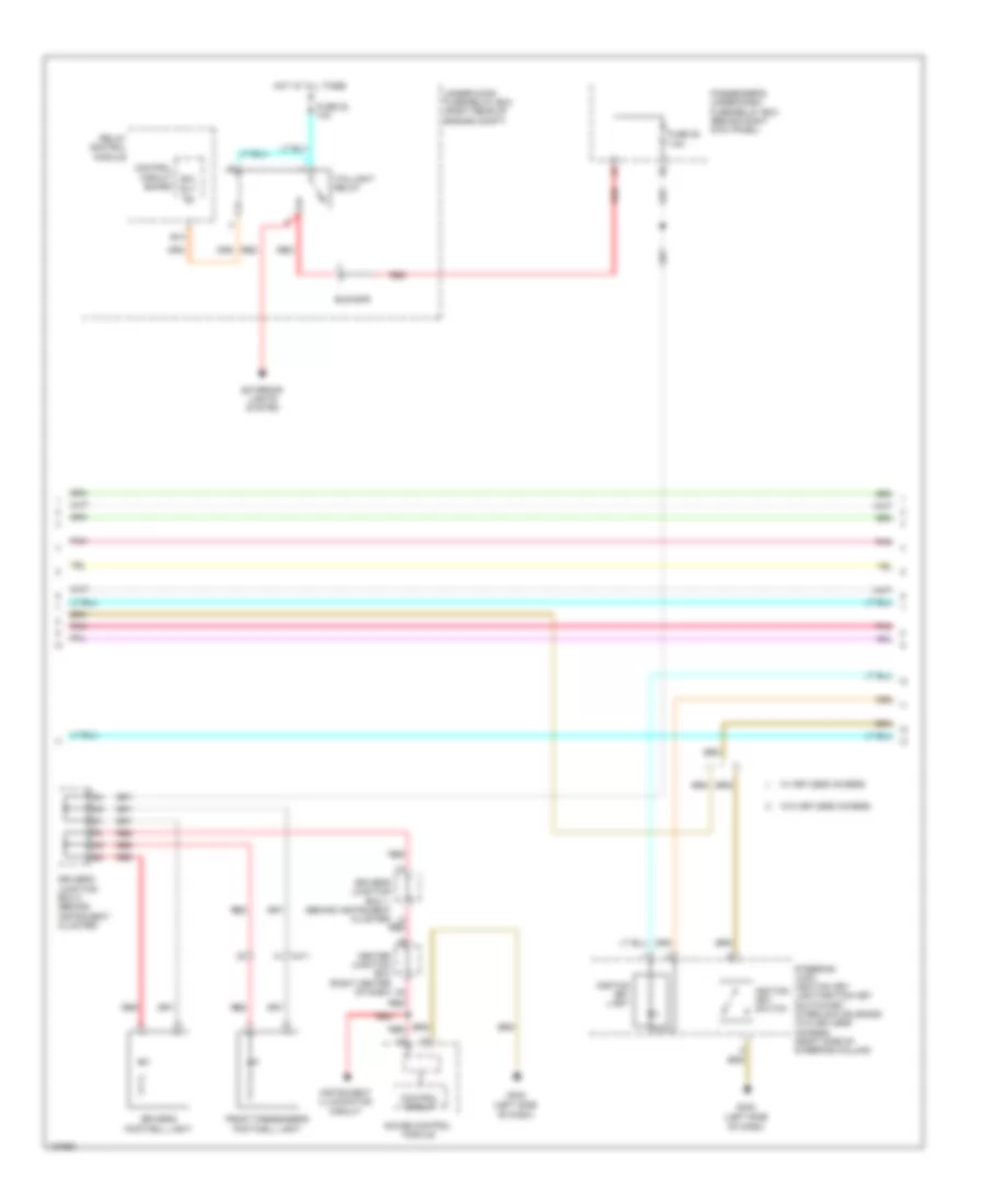 Электросхема подсветки (3 из 4) для Honda Odyssey LX 2014