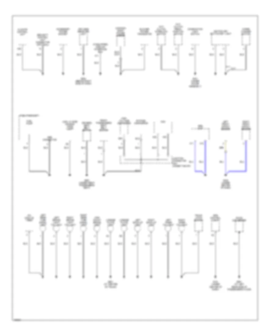 Электросхема подключение массы заземления, гибрид (3 из 3) для Honda Civic Hybrid 2005