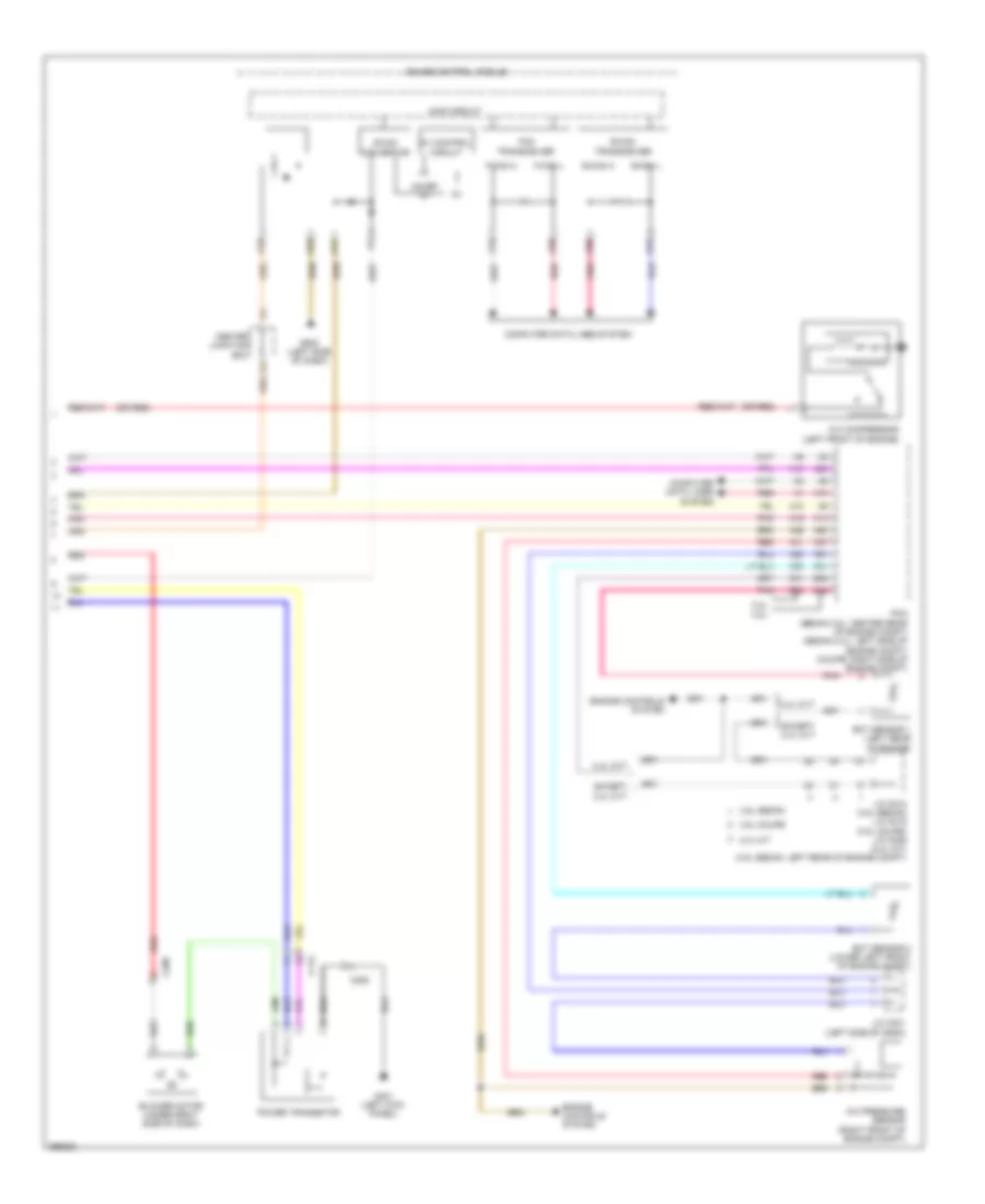 Электросхема кондиционера (3 из 3) для Honda Accord LX 2013