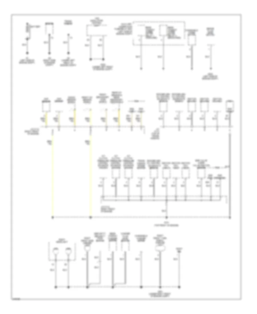 Электросхема подключение массы заземления (1 из 5) для Honda Pilot EX 2009