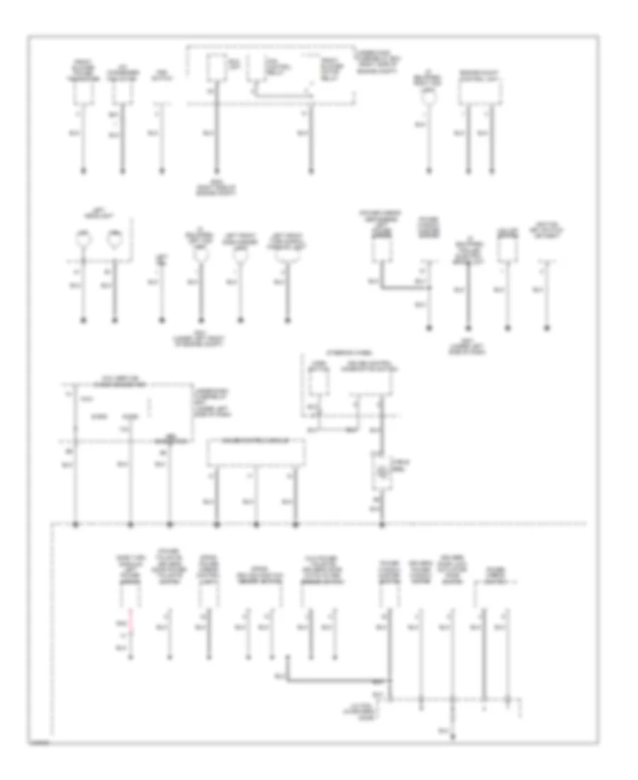 Электросхема подключение массы заземления (2 из 5) для Honda Pilot EX 2009