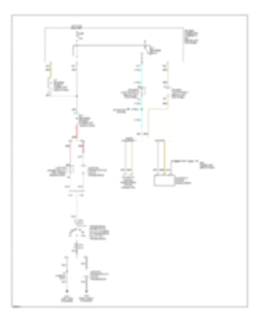 Automatic Day/Night Mirror Wiring Diagram, A/T, Factory & Accessory 1 для Honda Accord LX 2008