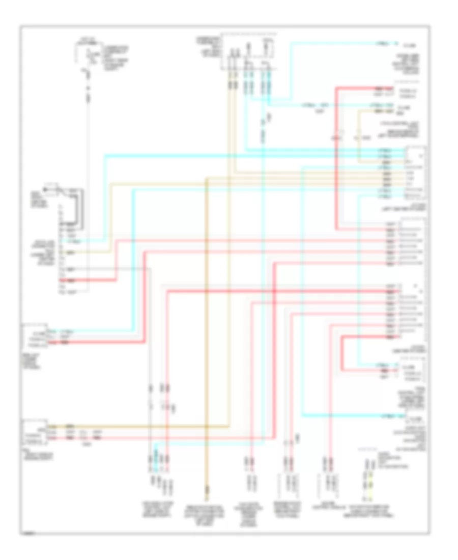 схема соединителя канала связи для Honda Pilot EX 2014