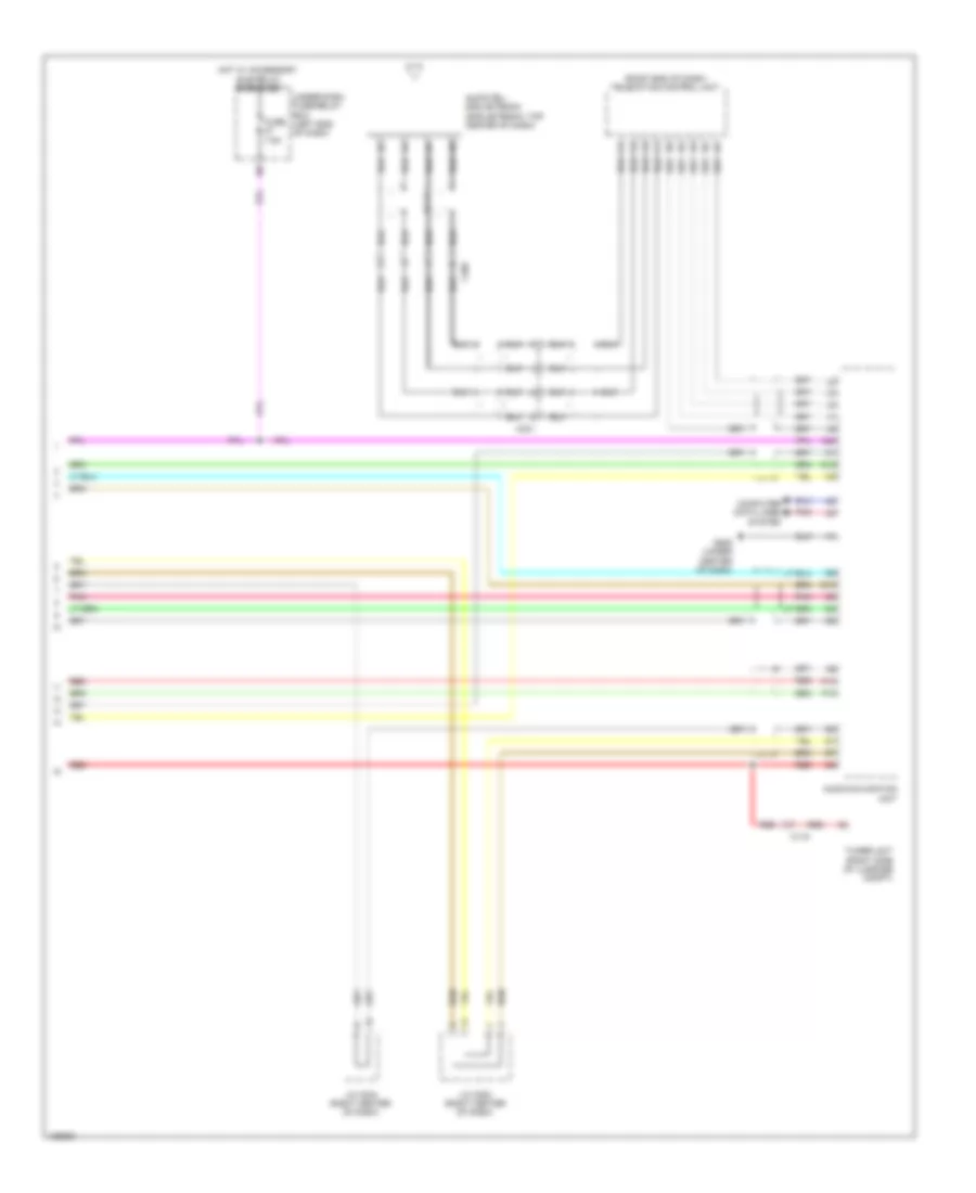 Электросхема системы Telematics (2 из 2) для Honda Accord Hybrid 2014