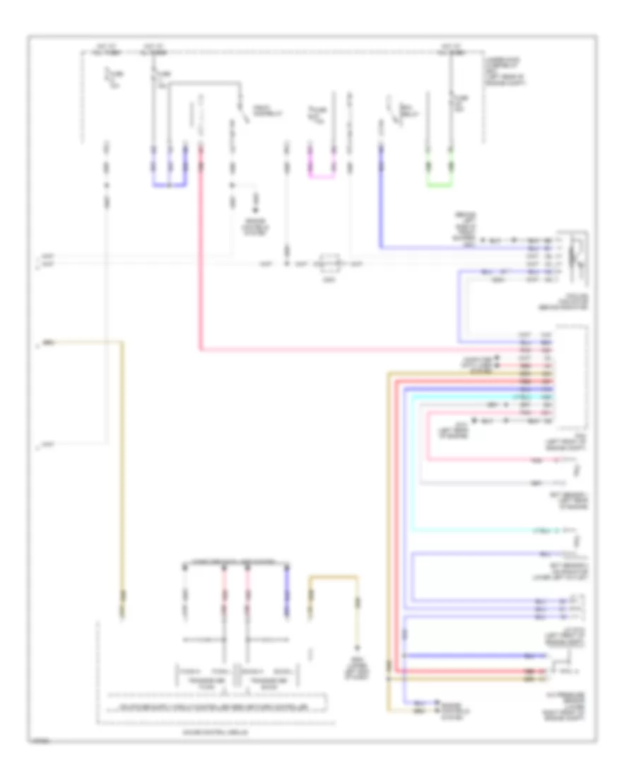Электросхема кондиционера, Гибрид (4 из 4) для Honda Accord Hybrid 2014