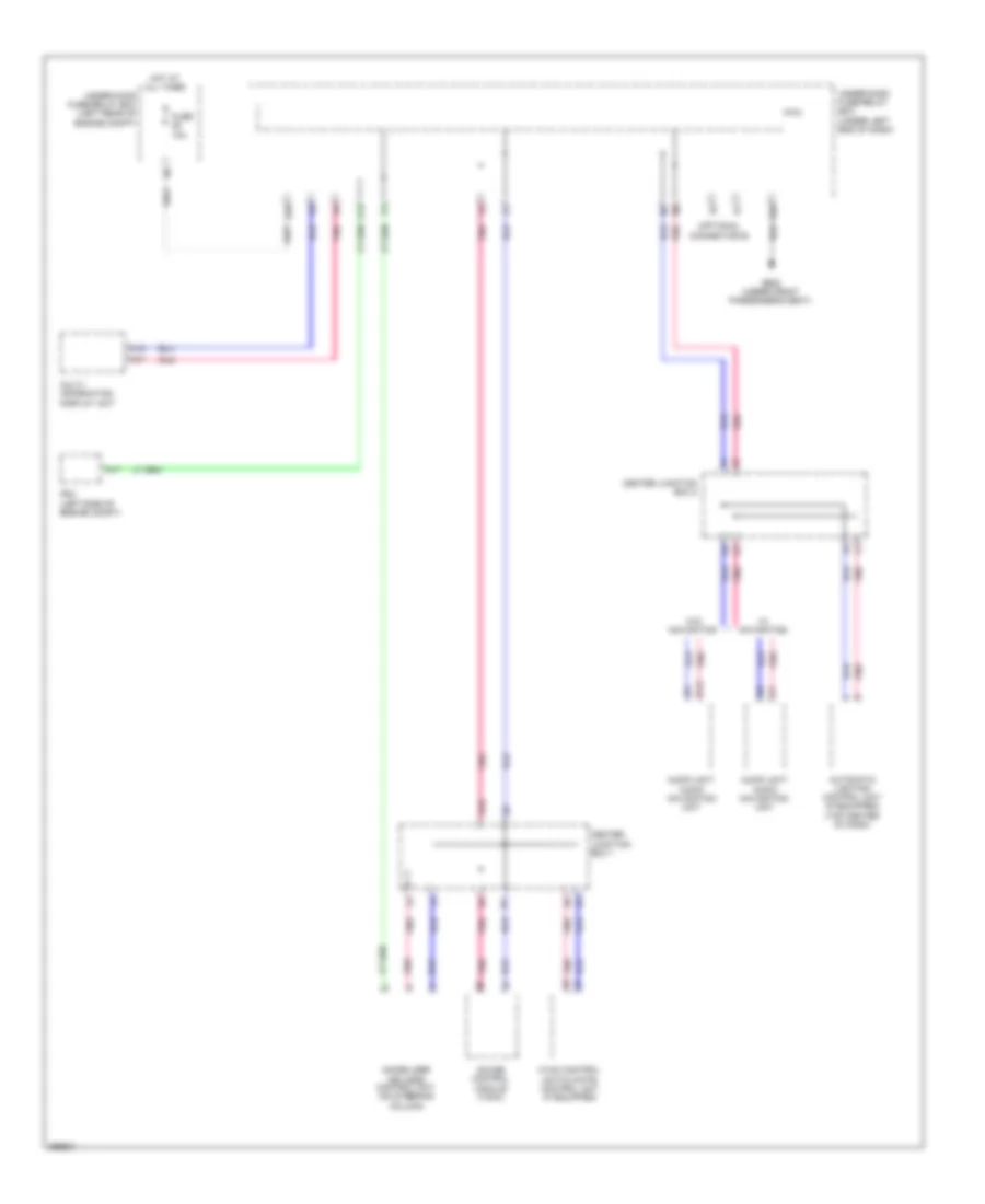 B - CAN Wiring Diagram & S-NET Wiring Diagram, кроме гибрида для Honda Civic EX 2013