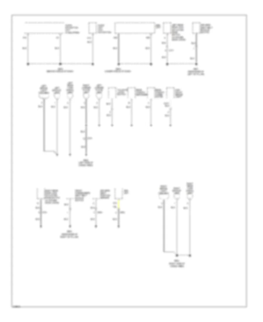 Электросхема подключение массы заземления (3 из 3) для Honda Fit 2011
