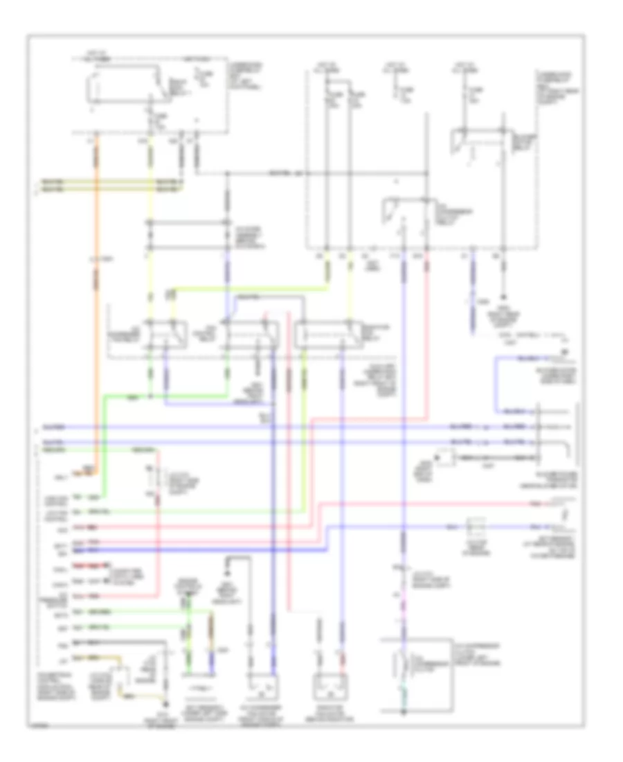 Электросхема кондиционера (2 из 2) для Honda Ridgeline RTL 2014