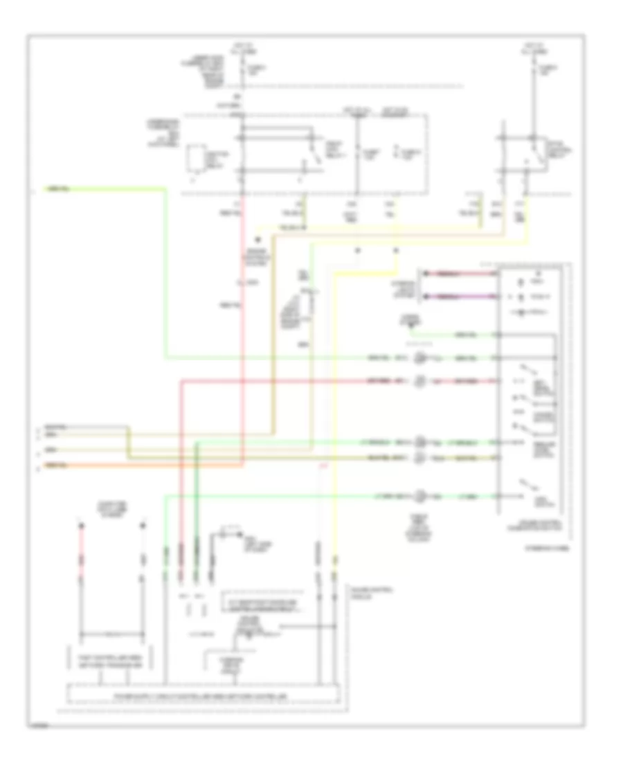 Электросхема системы круизконтроля (2 из 2) для Honda Ridgeline RTL 2014
