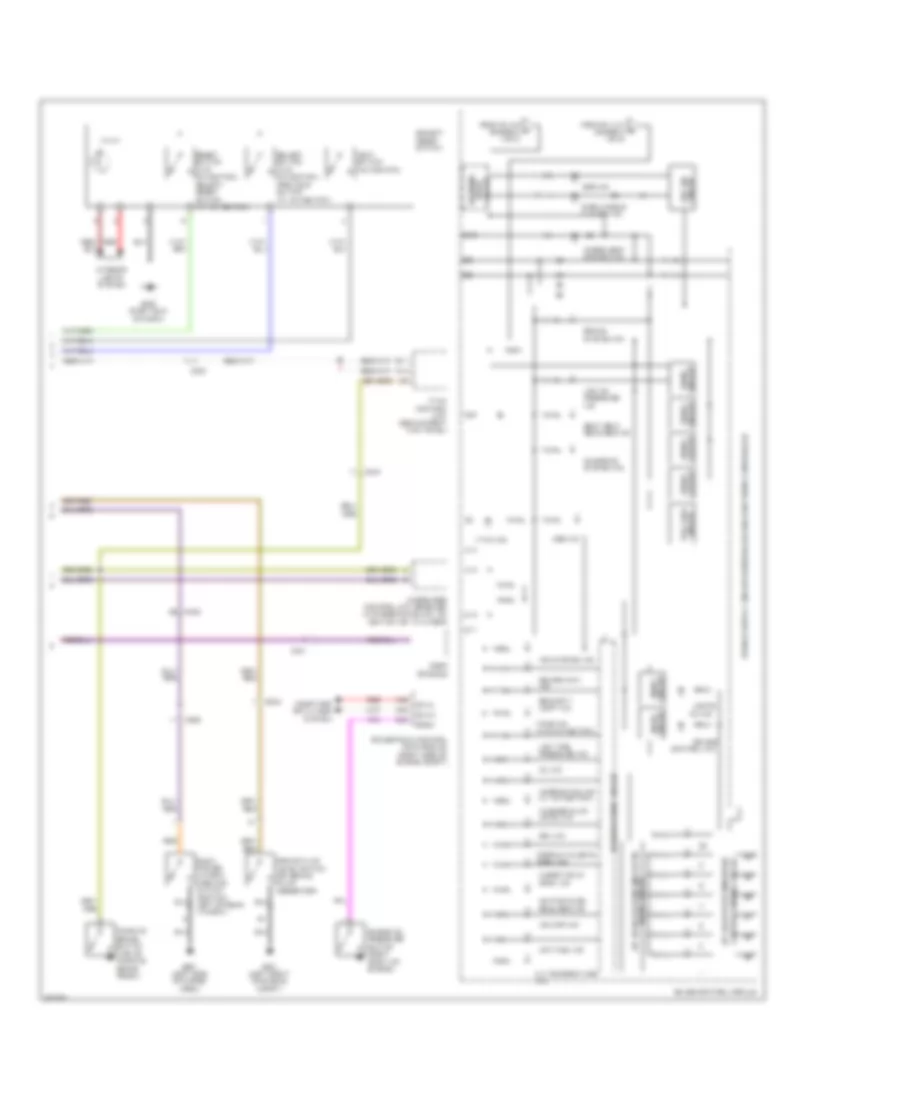 Электросхема панели приборов (2 из 2) для Honda Ridgeline RTL 2014