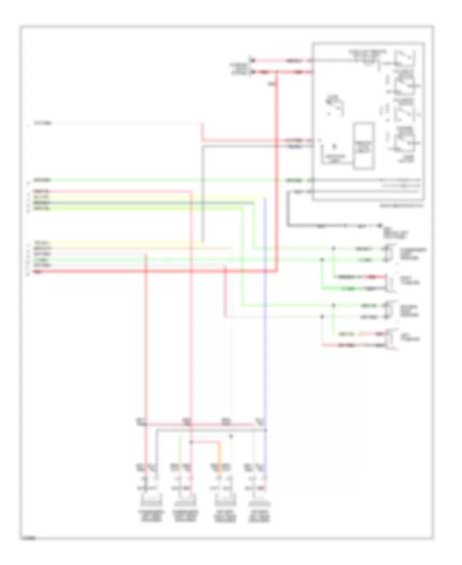 Radio Wiring Diagram, USA withCD Changer & withSatellite Radio (2 из 2) для Honda SCR 2009 2000