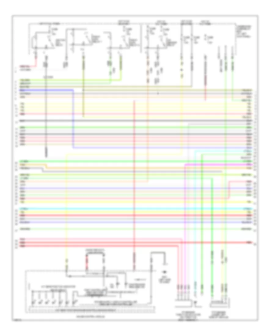 3.5L, Электросхема системы управления двигателем (3 из 7) для Honda Ridgeline Sport 2014