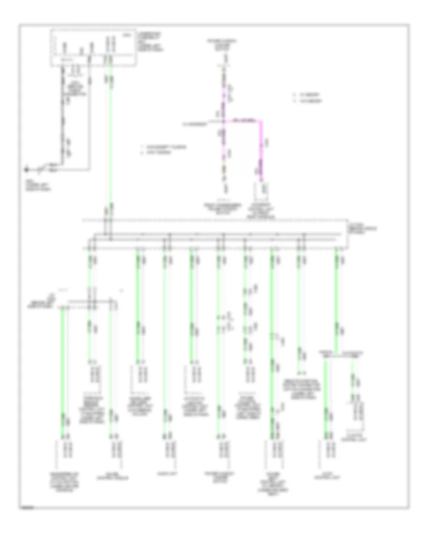 B - МОЖЕТ Коммуникационная Линия Wiring Diagram/UART для Honda Pilot EX 2011