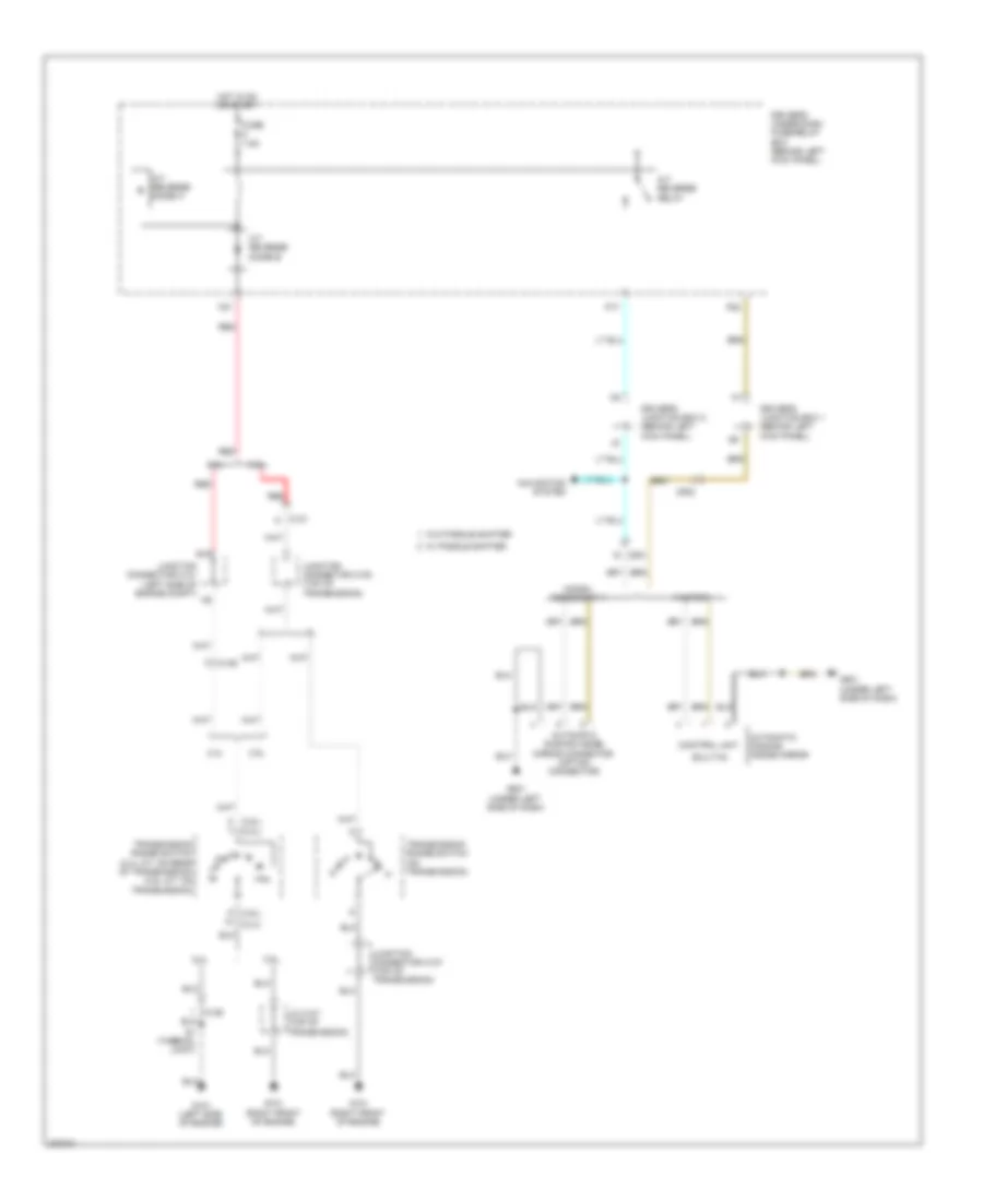 Automatic Day/Night Mirror Wiring Diagram, A/T Factory & Accessory 1 для Honda Accord EX 2012