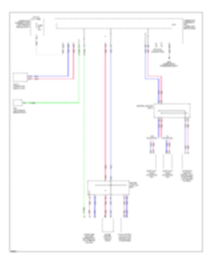 B - CAN Wiring Diagram & S-NET Wiring Diagram, кроме гибрида для Honda Civic HF 2013