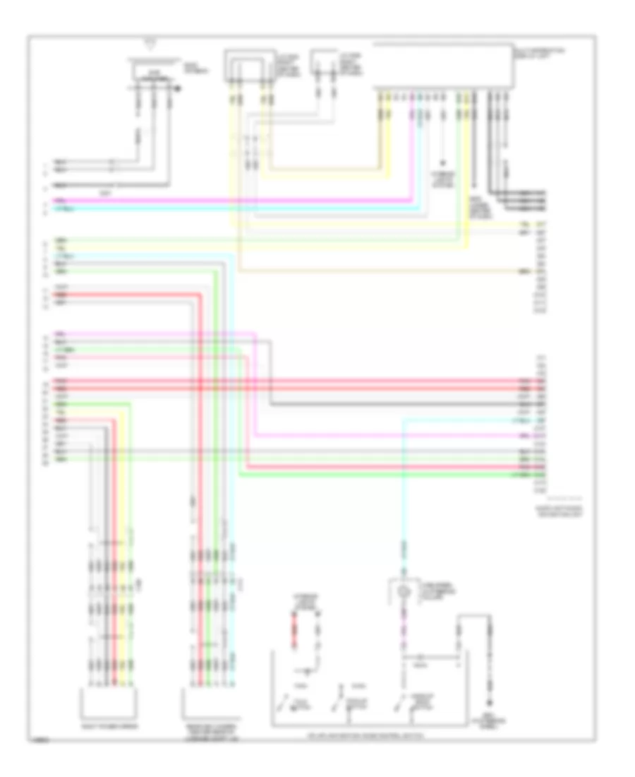 Эдектросхема магнитолы. Базовая комплектация., гибрид (4 из 4) для Honda Accord Plug-In 2014