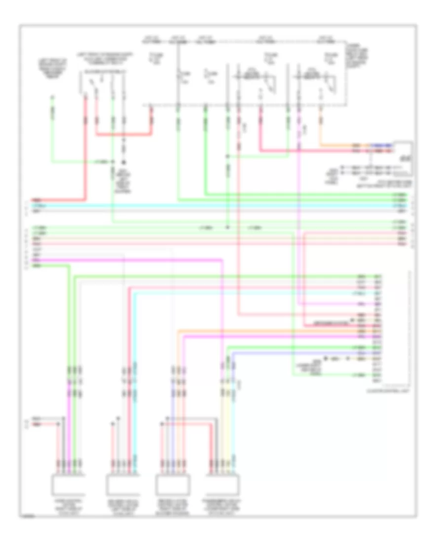 Электросхема кондиционера, Гибрид (2 из 4) для Honda Accord Plug-In 2014