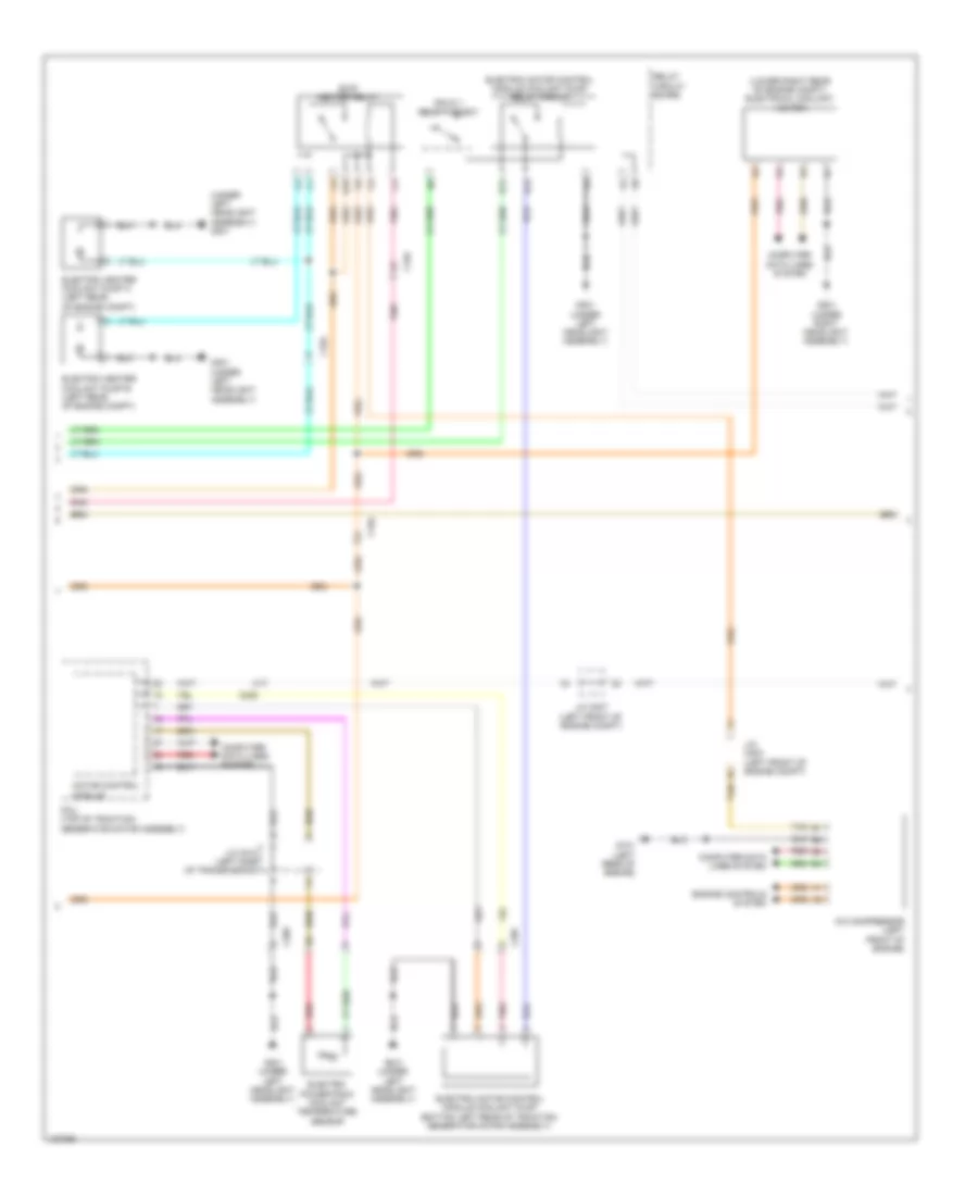Электросхема кондиционера, Гибрид (3 из 4) для Honda Accord Plug-In 2014