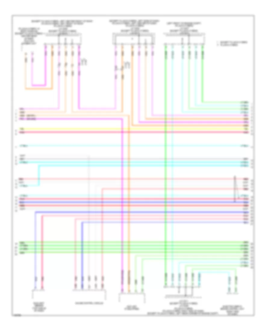 Электросхема линии передачи данных CAN, гибрид (3 из 5) для Honda Accord Plug-In 2014