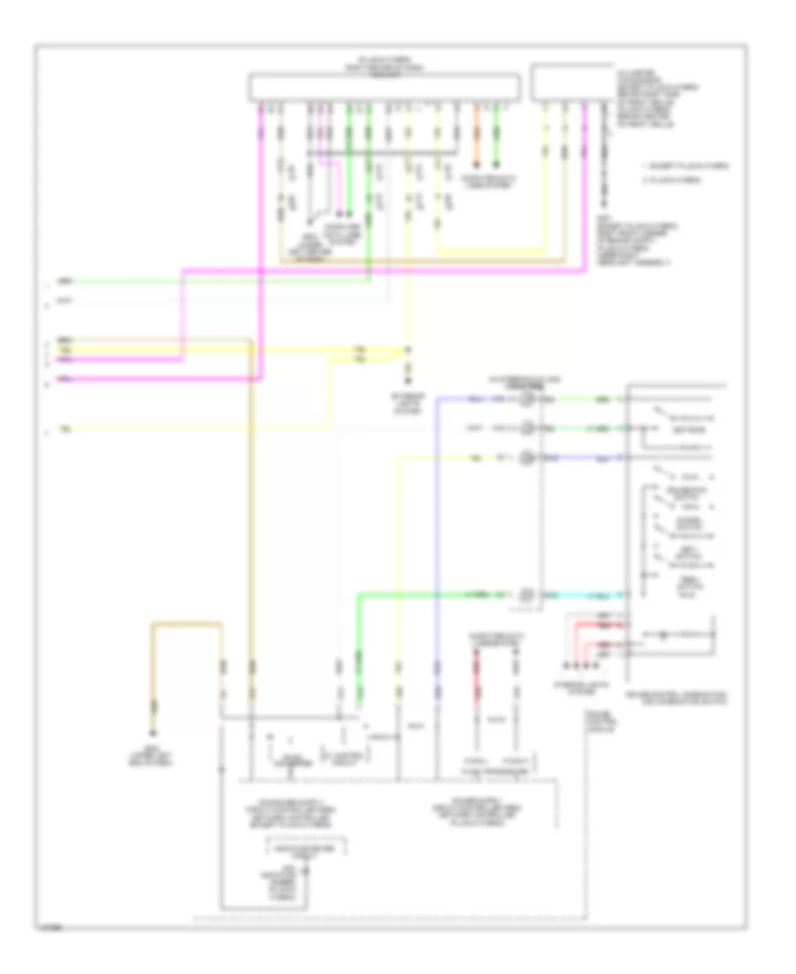 адаптивная Электросхема системы круизконтроля, гибрид (3 из 3) для Honda Accord Plug-In 2014