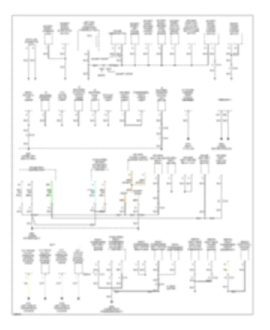 Электросхема подключение массы заземления, кроме гибрида (3 из 4) для Honda Accord Touring 2014