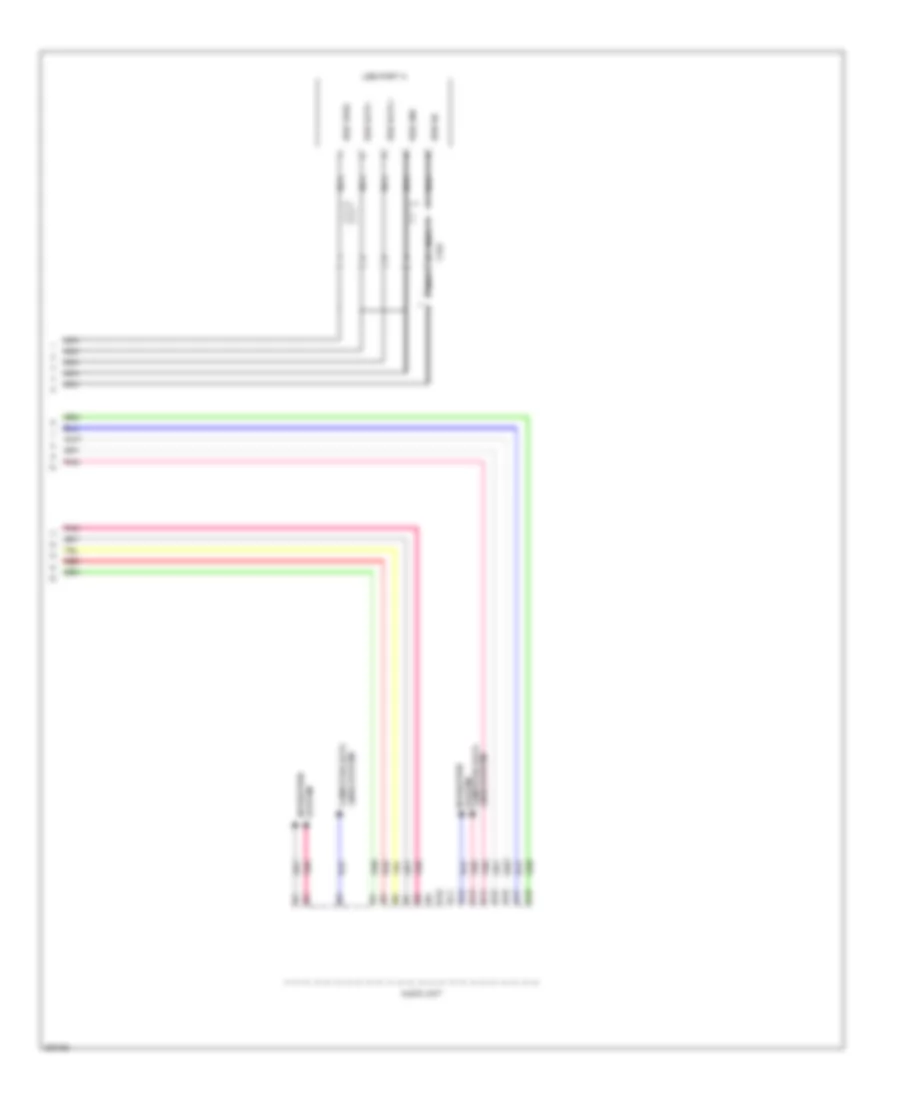 Эдектросхема магнитолы. Базовая комплектация., Гибрид без Навигация и С мультиинформационный Показ (4 из 4) для Honda Civic DX 2012
