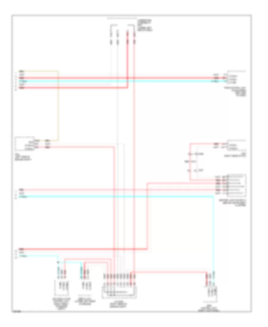 схема соединителя канала связи, гибрид (2 из 2) для Honda Civic DX 2012