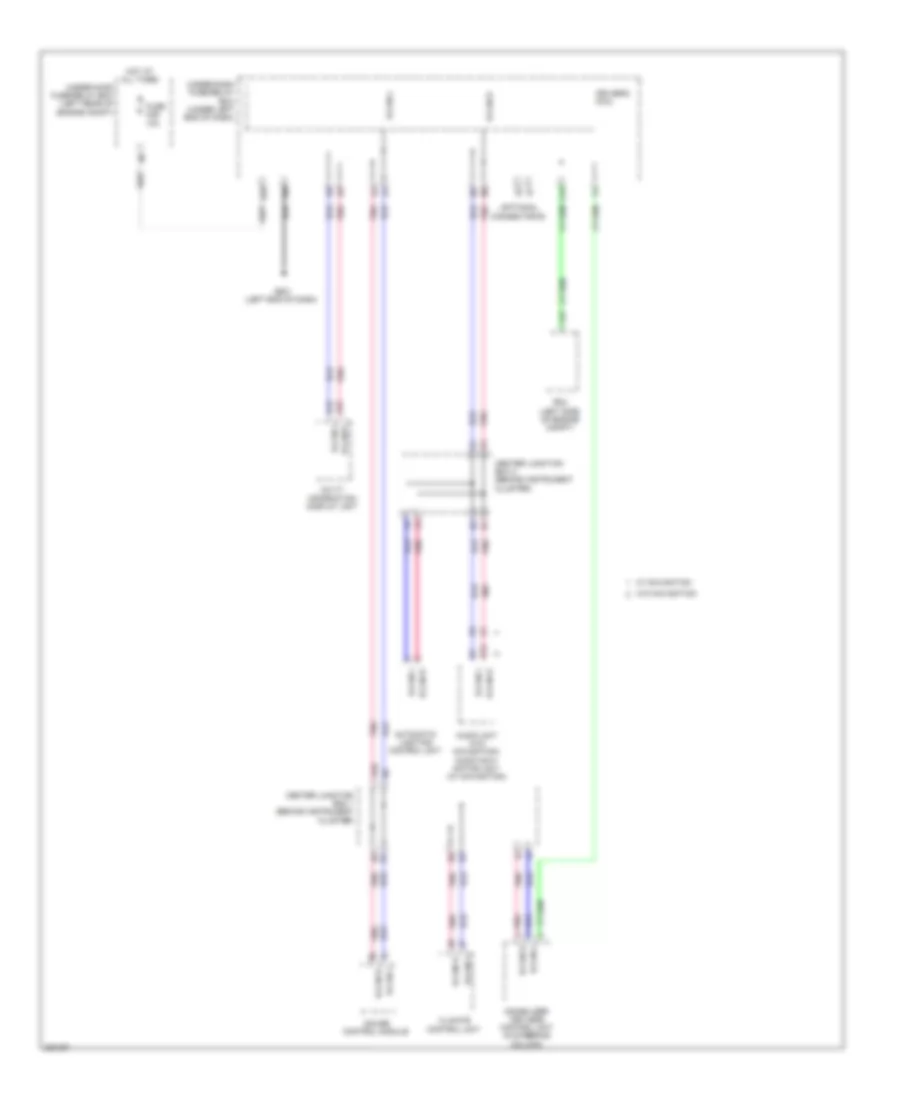 B - CAN Wiring Diagram & S-NET Wiring Diagram, гибрид для Honda Civic LX 2012