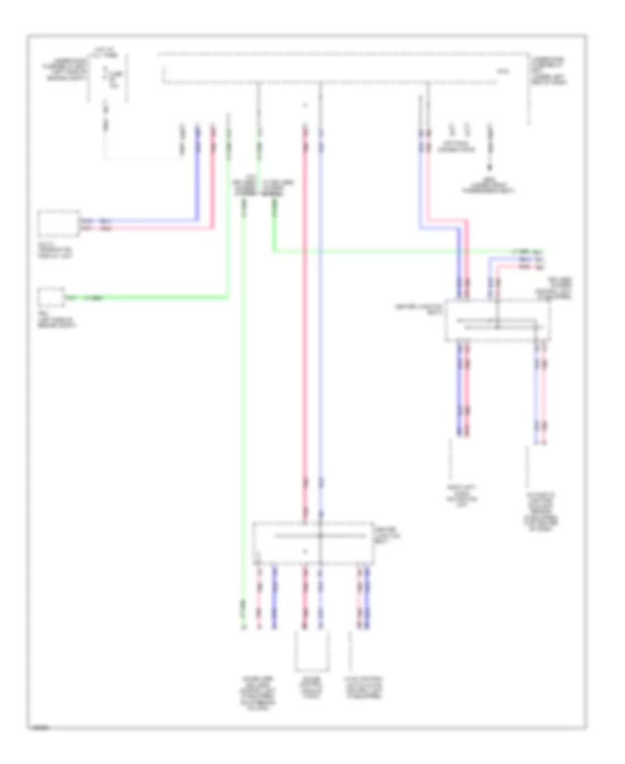 B - CAN Wiring Diagram & S-NET Wiring Diagram, кроме гибрида для Honda Civic LX 2014