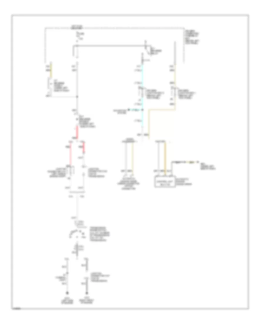 Automatic Day/Night Mirror Wiring Diagram, A/T, Factory & Accessory 1 для Honda Accord LX 2009