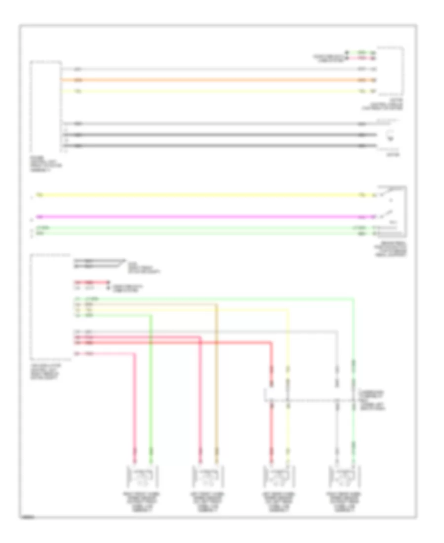 Электросхема системы круизконтроля, электромобиль (2 из 2) для Honda Fit EV 2013