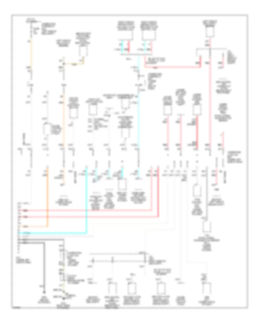 Data Link Connector Wiring Diagram, Except SI & GX для Honda Civic EX 2009