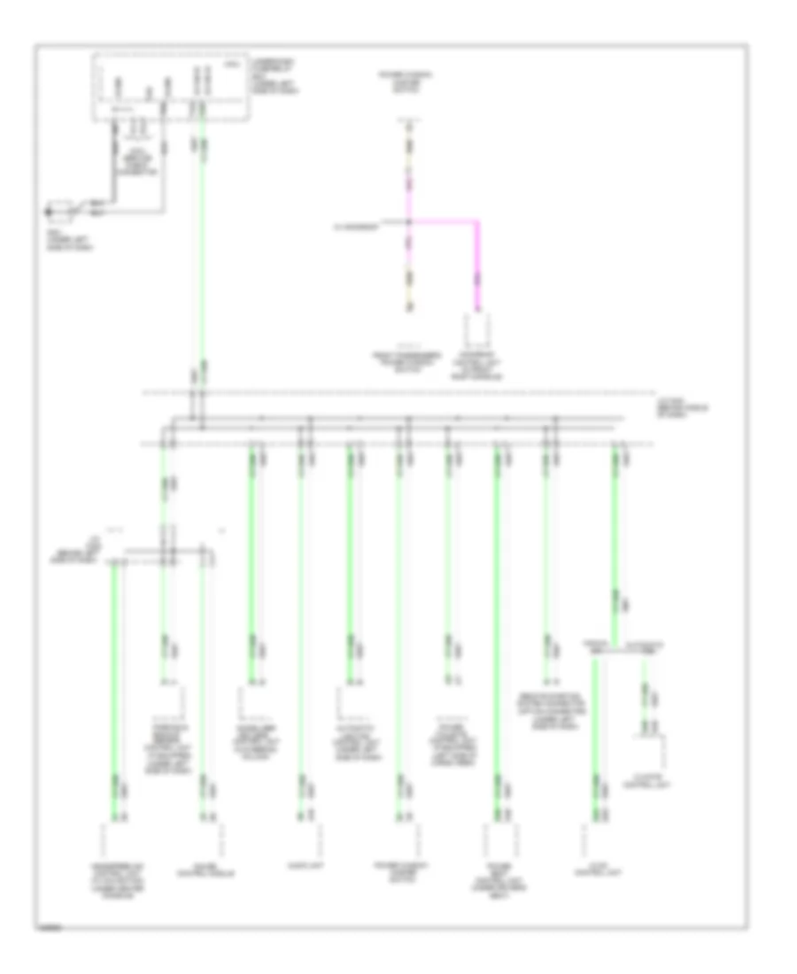 B - МОЖЕТ Коммуникационная Линия Wiring Diagram/UART для Honda Pilot Touring 2010