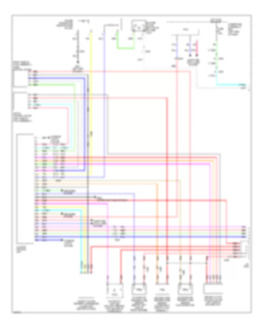 Электросхема кондиционера, Гибрид (1 из 3) для Honda Civic Natural Gas-L 2014
