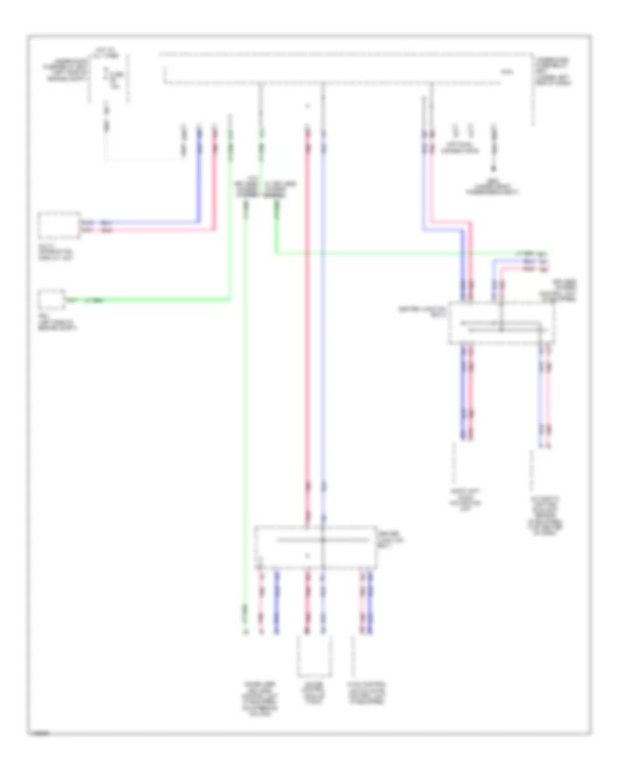B - CAN Wiring Diagram & S-NET Wiring Diagram, кроме гибрида для Honda Civic Natural Gas-L 2014