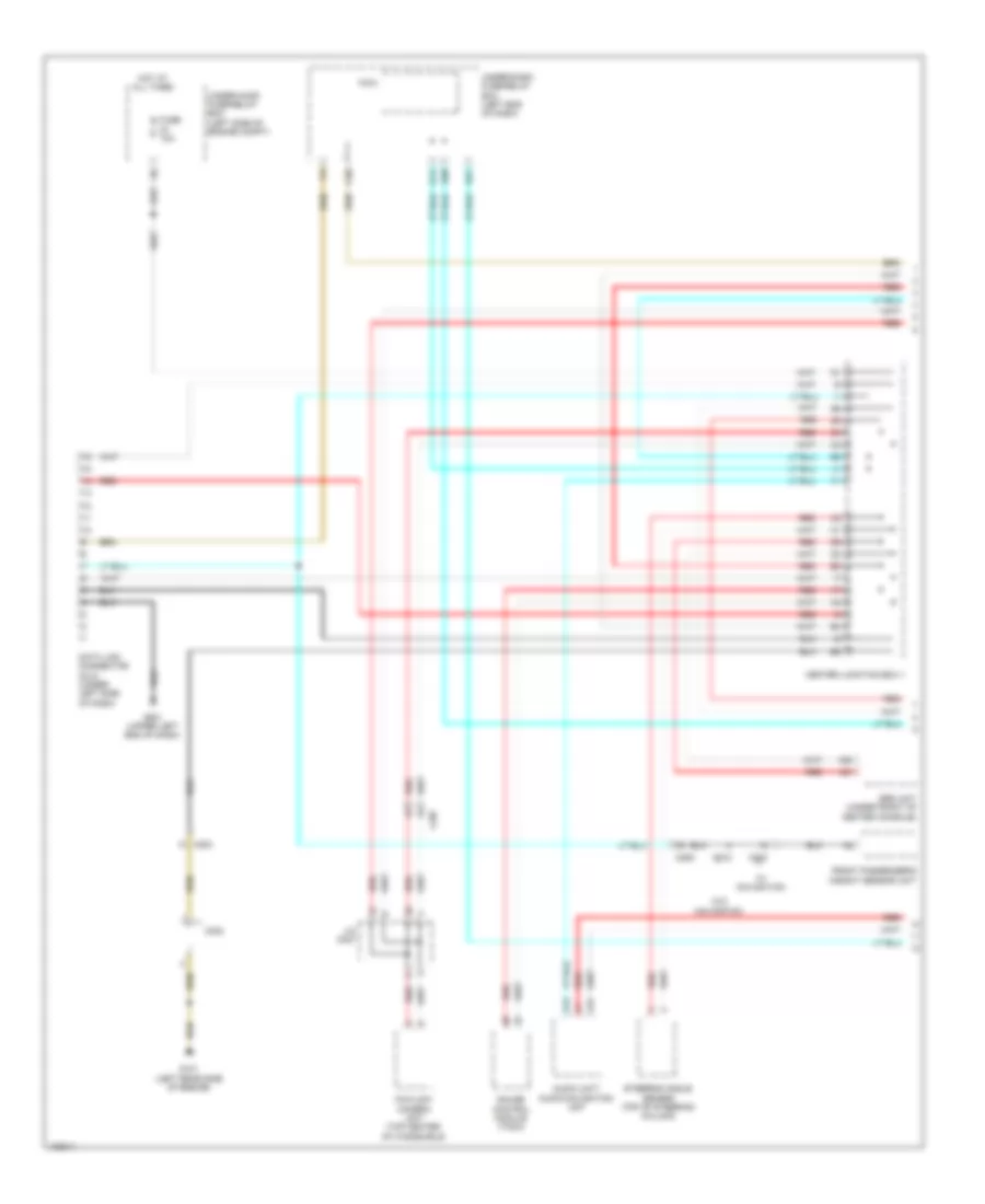 схема соединителя канала связи, гибрид (1 из 2) для Honda Civic Natural Gas-L 2014
