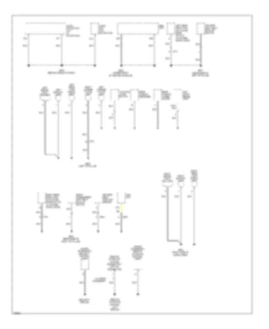 Электросхема подключение массы заземления (3 из 3) для Honda Fit 2012