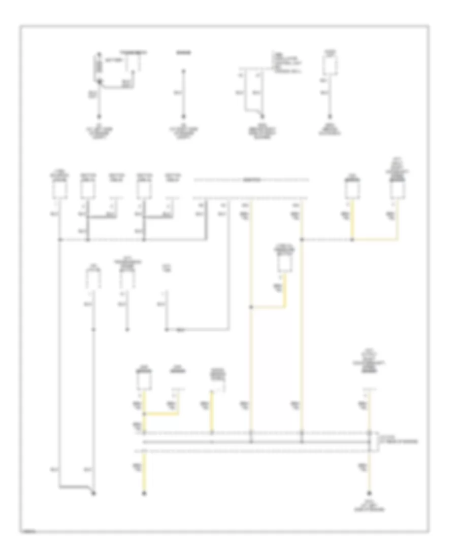 Электросхема подключение массы заземления (1 из 4) для Honda CR-V LX 2004