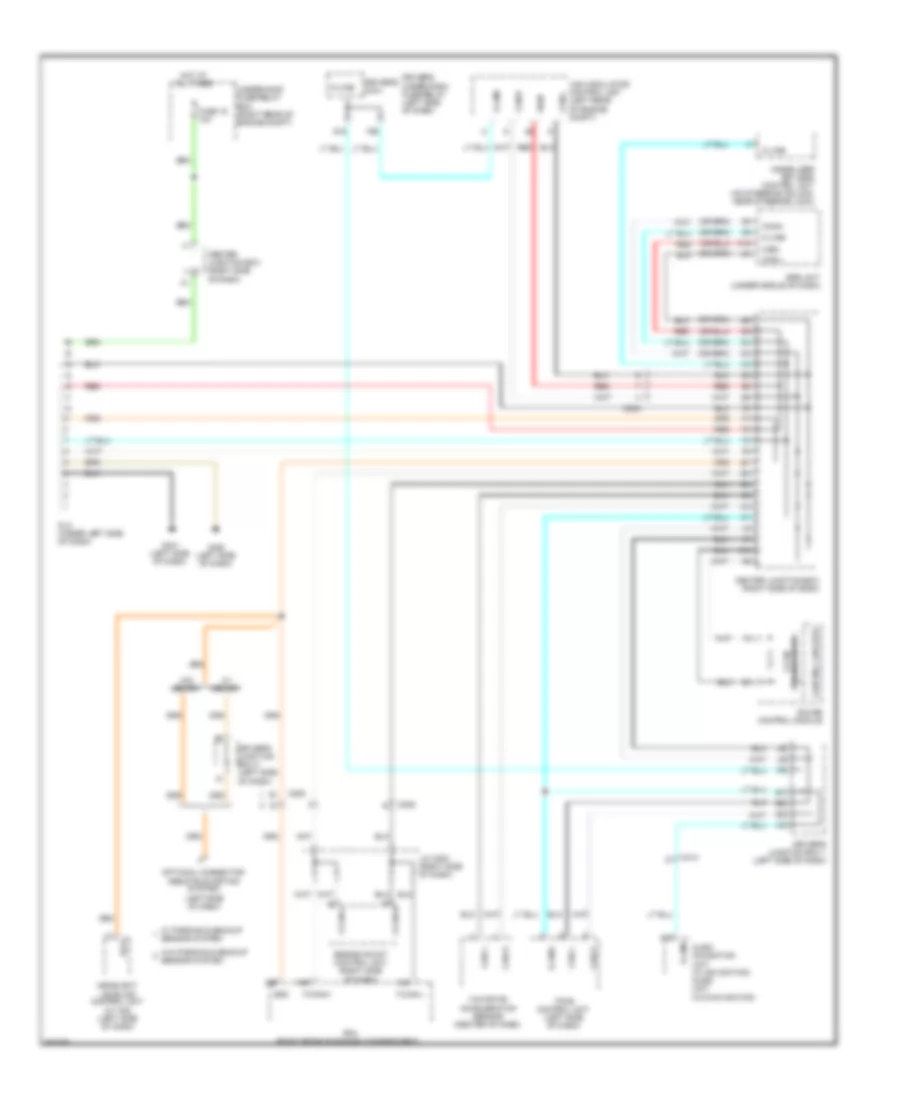 схема соединителя канала связи для Honda Odyssey EX 2013