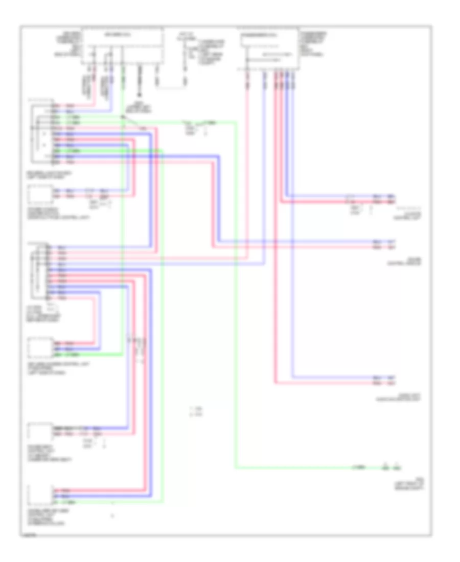 B - CAN Wiring Diagram & S-NET Wiring Diagram для Honda Crosstour EX-L 2014