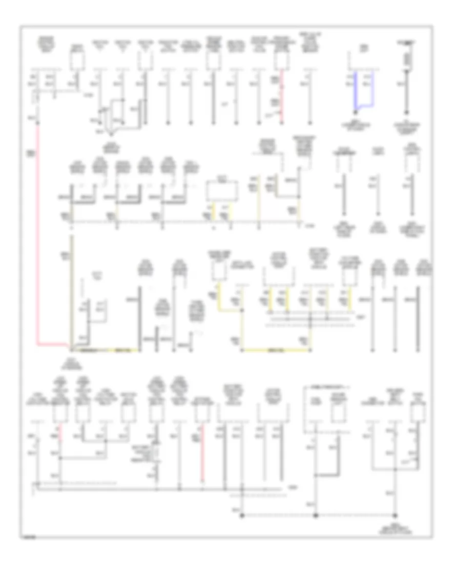 Электросхема подключение массы заземления (1 из 2) для Honda Insight 2004
