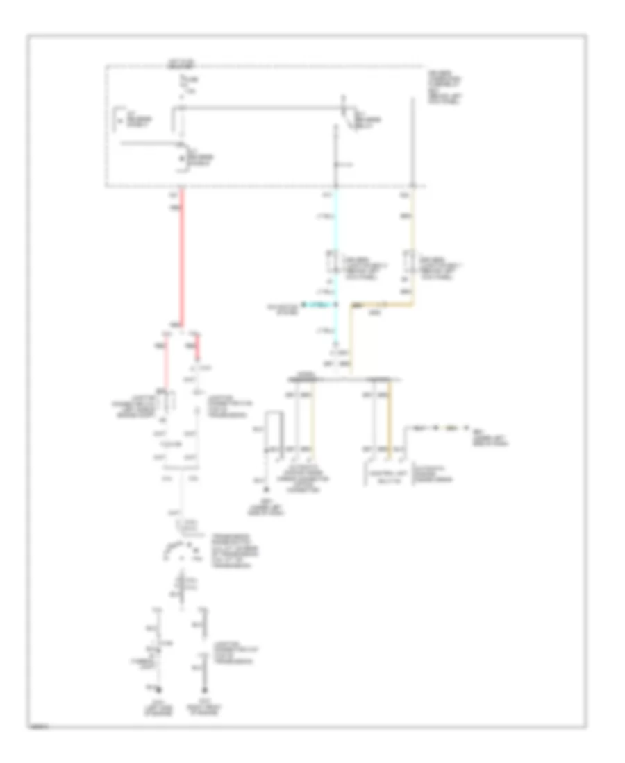 Automatic Day/Night Mirror Wiring Diagram, A/T Factory & Accessory 1 для Honda Accord LX 2011