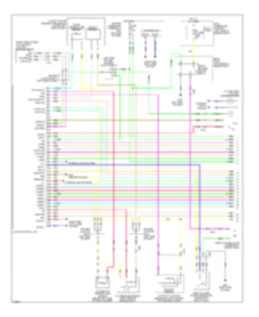 Электросхема кондиционера, С Память (1 из 3) для Honda Odyssey LX 2013