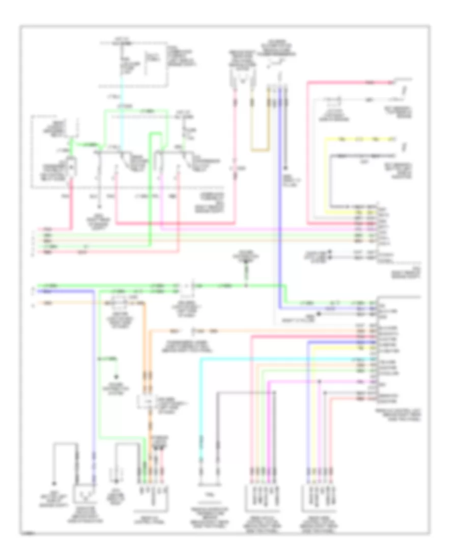 Электросхема кондиционера, С Память (3 из 3) для Honda Odyssey LX 2013
