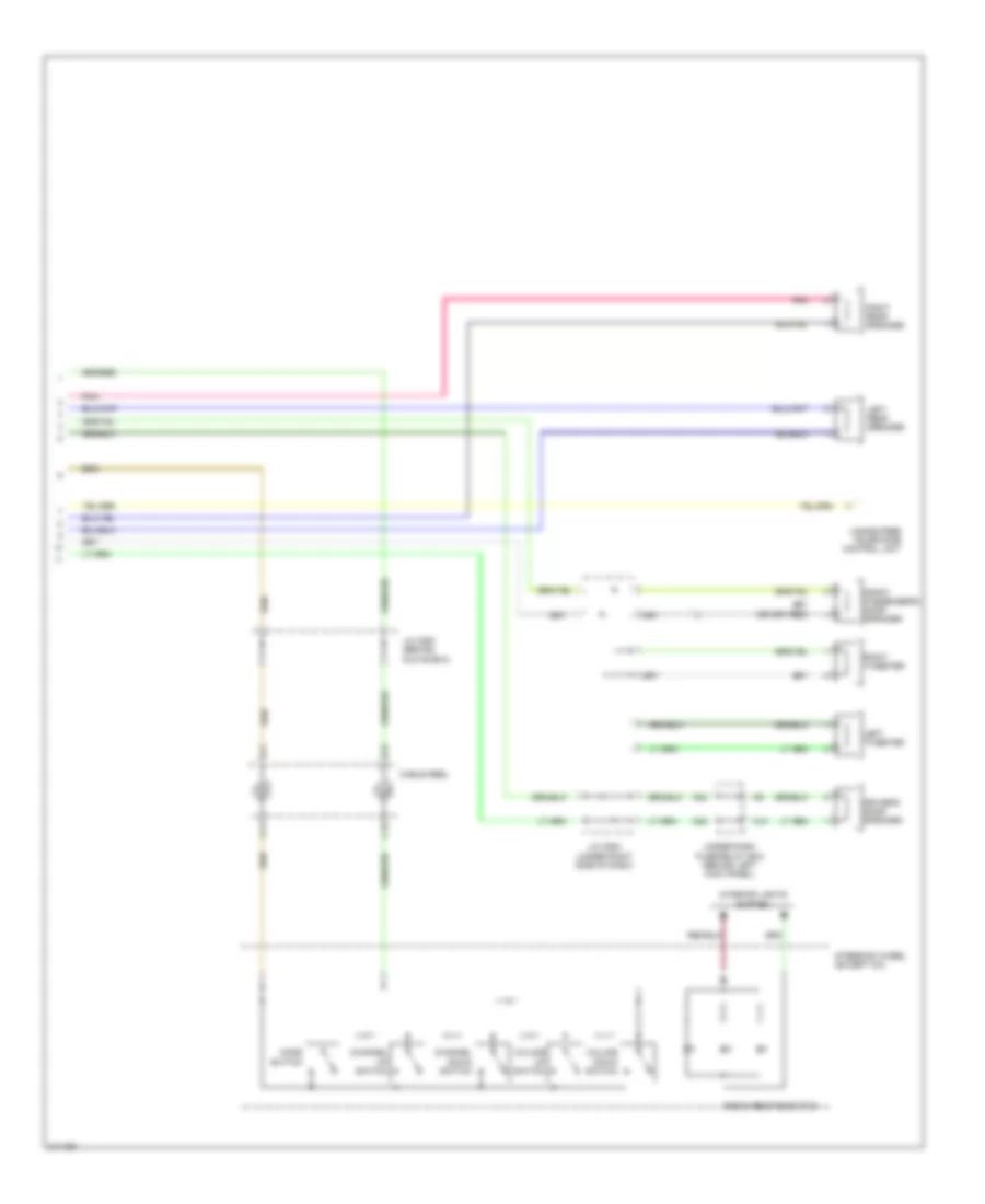 3.0L, Radio Wiring Diagram, DX, LX, EX Sedan & A/T Coupe (2 из 2) для Honda Accord Hybrid 2005