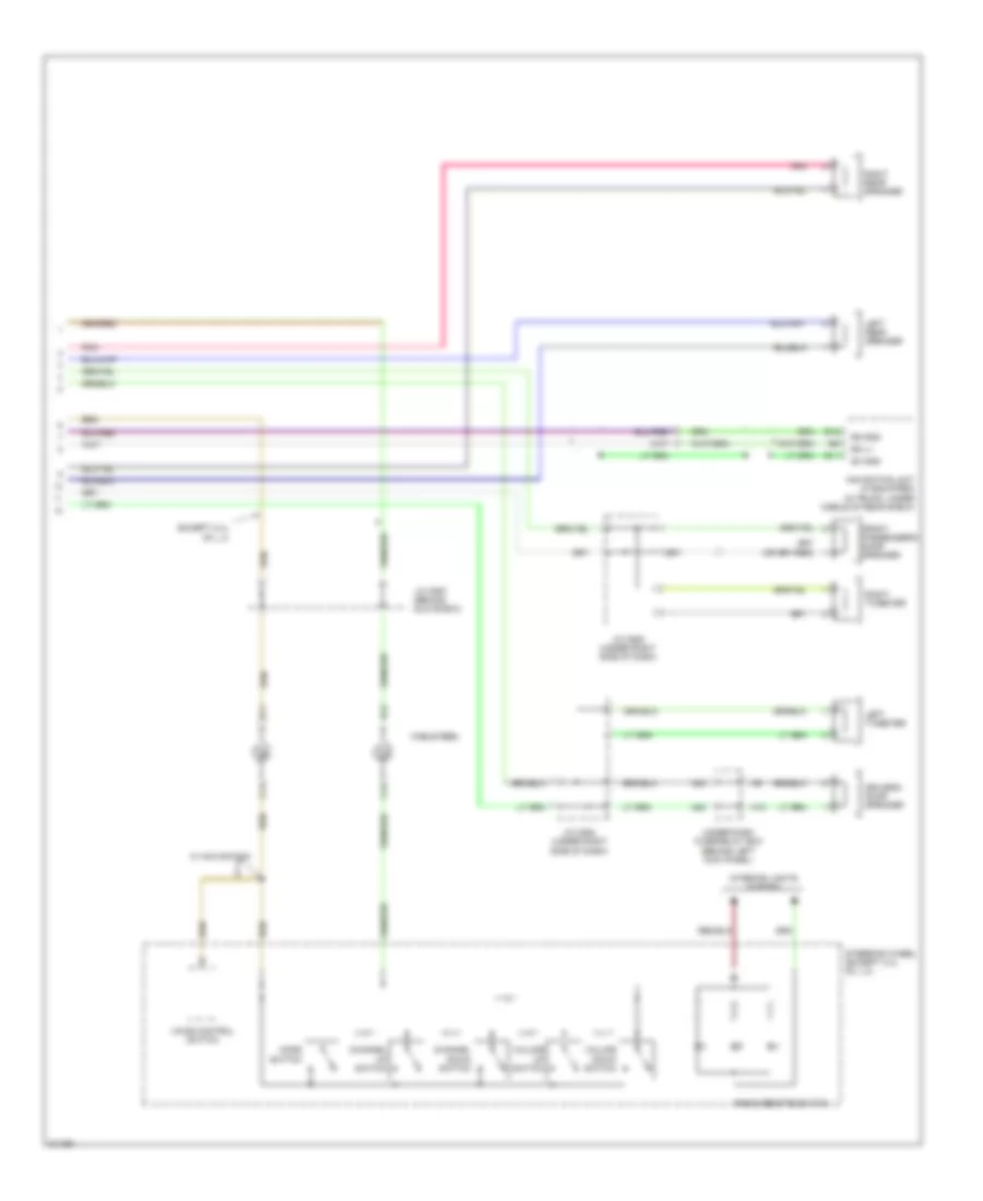 3.0L, Radio Wiring Diagram, EX-L Sedan & A/T Coupe (2 из 2) для Honda Accord Hybrid 2005